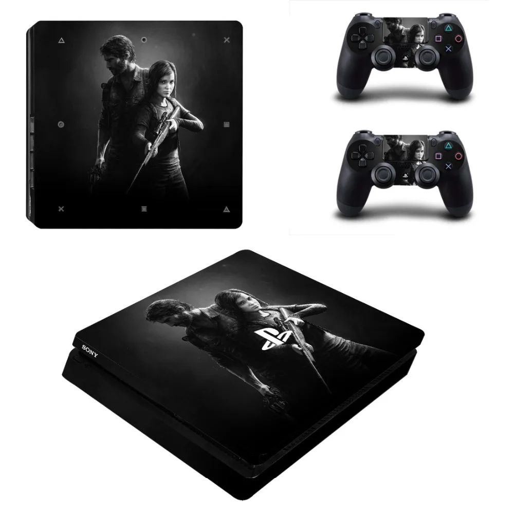 The Last of Us Part 2 PS4 Slim Skin Sticker For Sony PlayStation 4 Console and Controller For Dualshock 4 PS4 Slim Sticker Decal