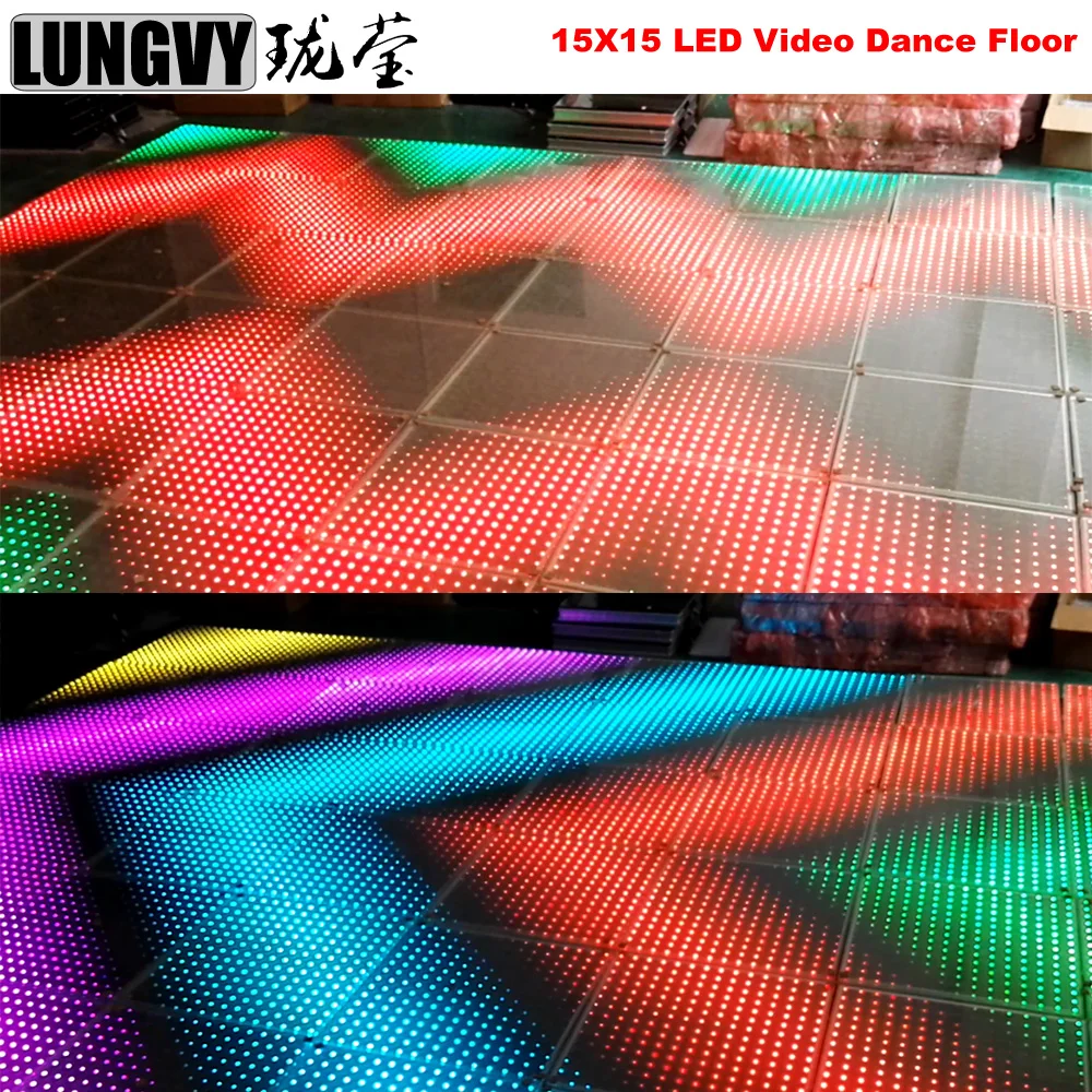 

15x15 Pixel LED Video Dance Floor RGB Bar Dance Video Floor RGB Video Dance Floor