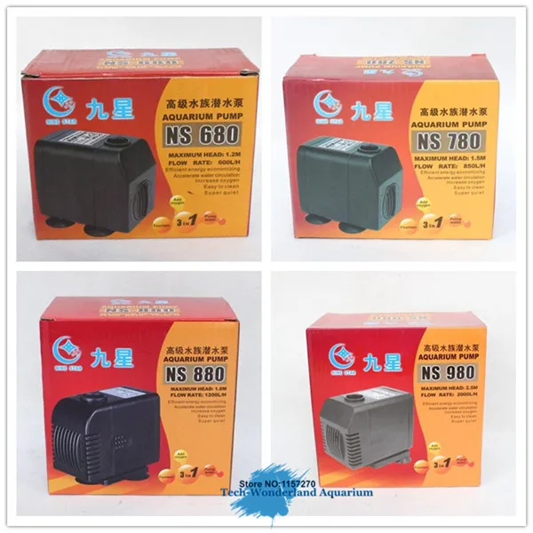 Multi function submersible pump for aquarium amphibious ultra-quiet circulating water pump bomb NS 680/780/880/980