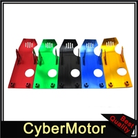 Aluminum Engine Skid Plate For Dirt Pit Bike XR50 CRF50 50cc 70cc 90cc 110cc 125cc 140cc Lifan YX SSR YCF GPX SDG