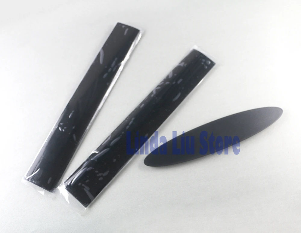 Peça de reparo para disco rígido hdd, capa preta, caixa frontal, esquerda e direita, painel frontal para ps3 slim CUH-4000 console