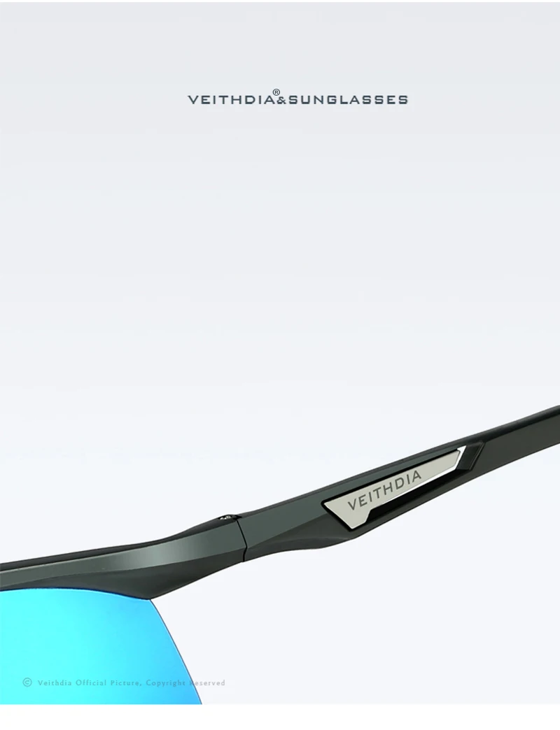 VEITHDIA Polarisierte männer Sonnenbrille UV400 Objektiv Sport Radfahren Outdoor Brillen Männlichen Spiegel Gläser Zubehör Für Frauen 6562 – Detail 7