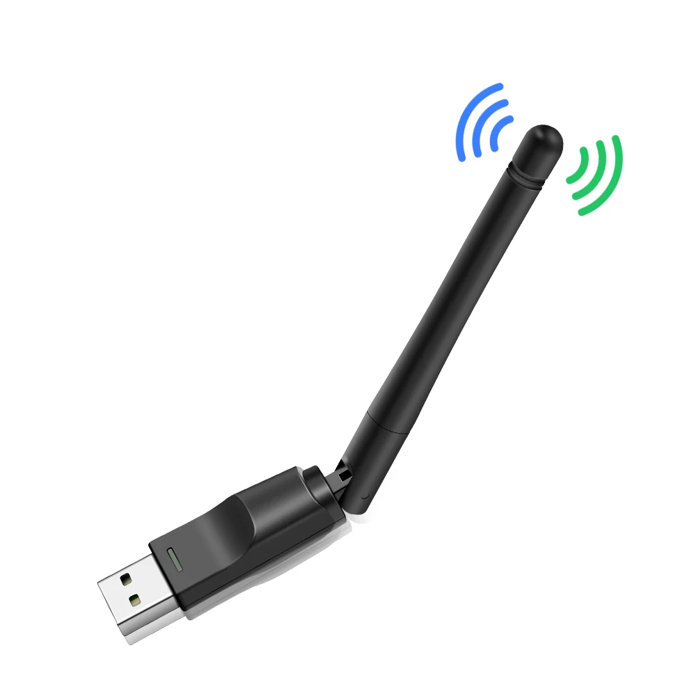 Antena wifi USB 2,0 adaptador wifi usb wifi ethernet TECHKEY 150 Mbps wifi dongle 802,11 ngb enchufe wifi lan chromecast para tv