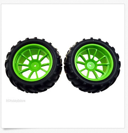 hsp 08010 1/10 Scale monster truck car Tires/ wheels (2pcs/bag) for 94188 94108