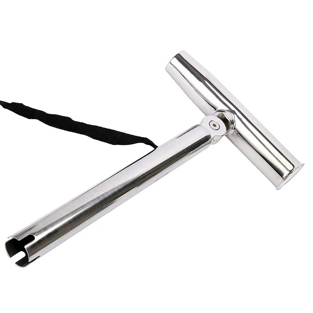 Boat Accessories Adjustable Silver Highly Polished Stainless Steel Adjustable Outrigger Stylish Rod Holder