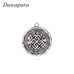 Dawapara Svarozhich Russian Slavic Coin Pendants Amulet and Talisman Necklaces Accessories Pagan Metal Tags Jewelry for Men