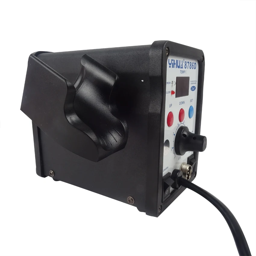 110v/220v máquina de reparo soldador da máquina de solda com arma e suporte do ferro de solda