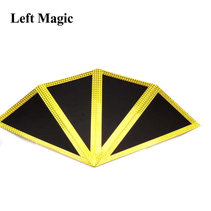 Funnel (Four-Screen Fan) Production  Magic Tricks Appearing Magie Stage Close Up Gimmick Prop Accessories