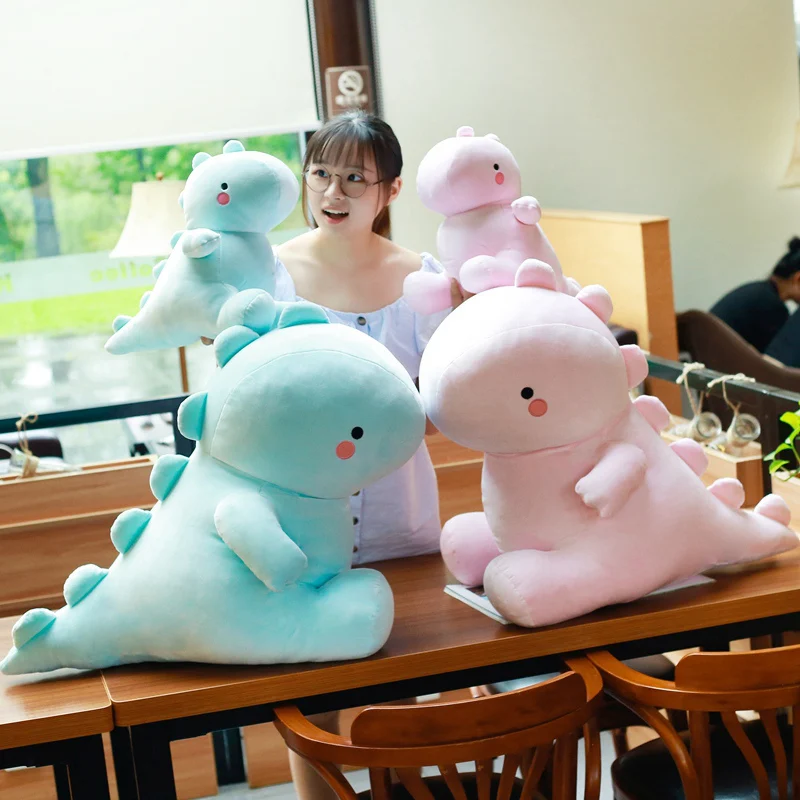 

1pc 30cm & 40cm Soft Plush Down Cotton Blue Dinosaur Toys Stuffed Dinosaur Doll Pillow Toy Girlfriend Kids Gifts