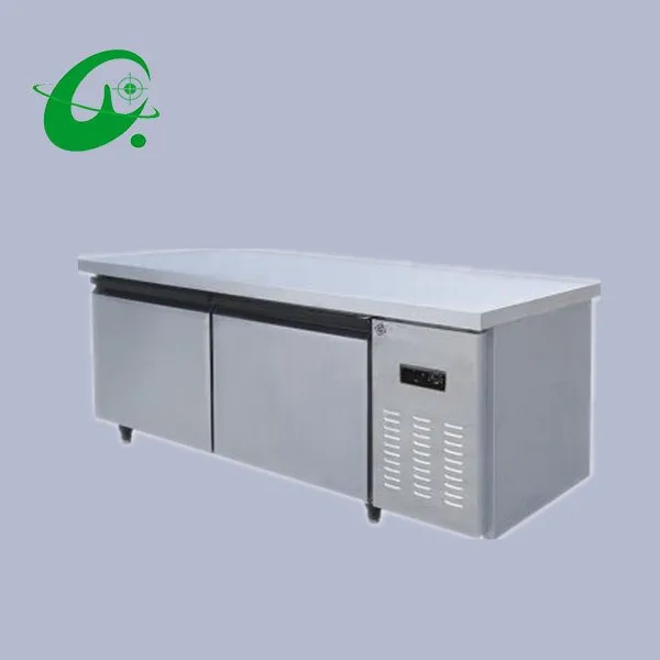 

TW0.25L2T kitchen refrigerator,freezers,Six single-temperature freezers,1.5 m brass refrigerated bench