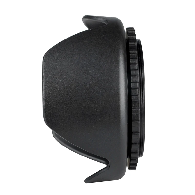 72 mm Camera Lens Hood Screw Mount Petal Crown Flower Shape For SLR Canon Nikon Sony Camera