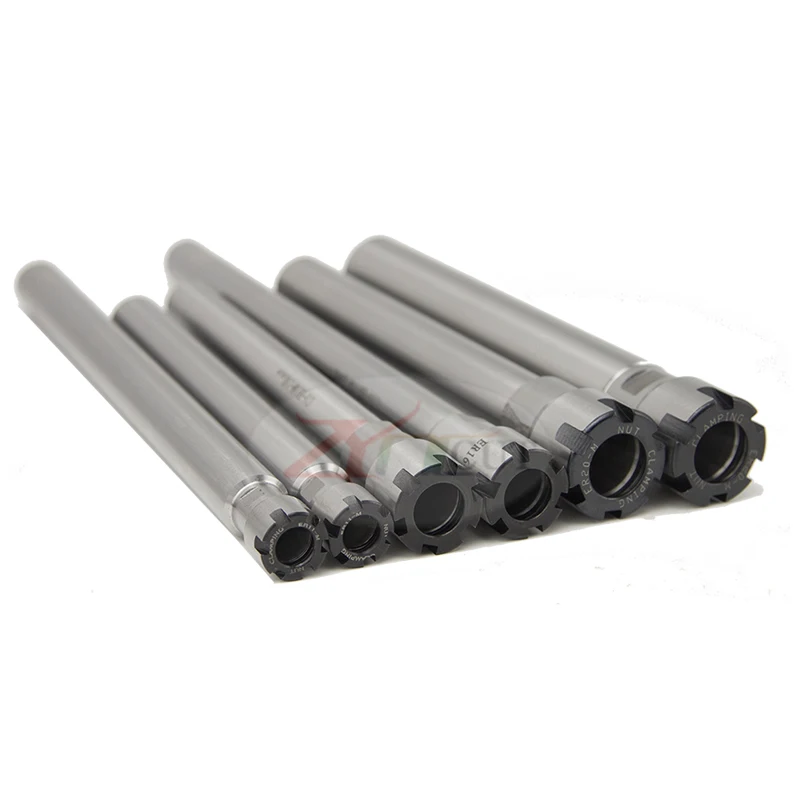 C10 C12 C16 C20 C25-ER11 ER16 ER20 ER25 ER32UM Collet M type Extension Rod ER Chuck Straight Shank Lengthen Rod For CNC Machine