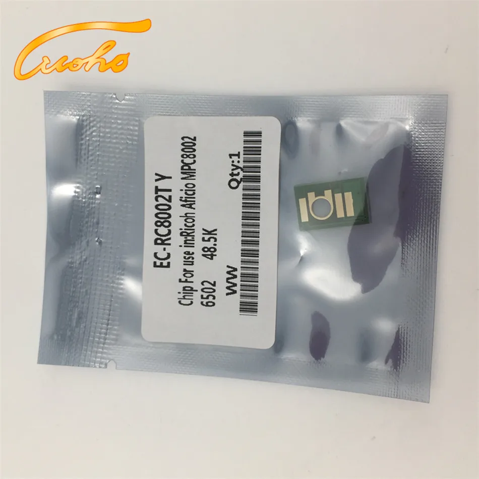 4 PCS MPC8002 toner chip for Ricoh MP C8002 C6502 C8002SP C6502SP Toner Cartridge chip MPC8002sp mpc6502sp Toner chip