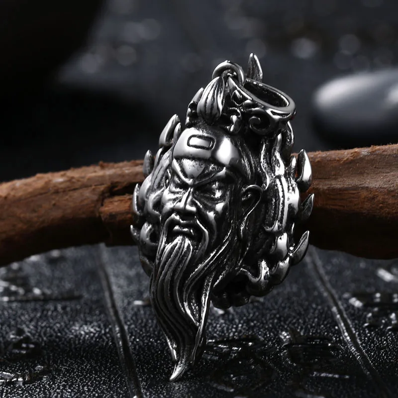 Beier China Style Pendant For Man Stainless Steel Guan Yu Personality Fashion Jewelry BP8-218