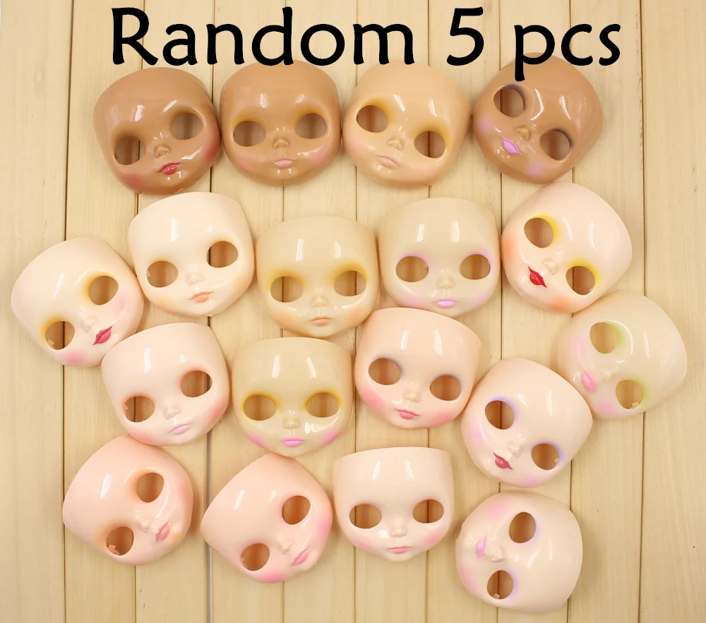 Accessories for ICY DBS Blyth doll 5 PCS Face plate including the back plate and screws 1/6 BJD ob24 anime girl