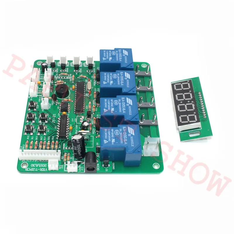 JY-21 multi function 4 digits coin operated timer board for 1-4 devices machines/ coin operated timer for vending machine