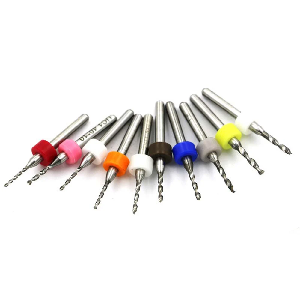 10Pcs 3.2Mm PCB เครื่องมือเจาะชุดเหล็กทังสเตน Mata Bor S ชุดสำหรับ PCB MST CNC Circuit Board mata Bor มินิแกะสลัก