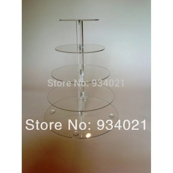 

Good Quality 5 Tier Acrylic Wedding Cake Stands, Cupcake Display