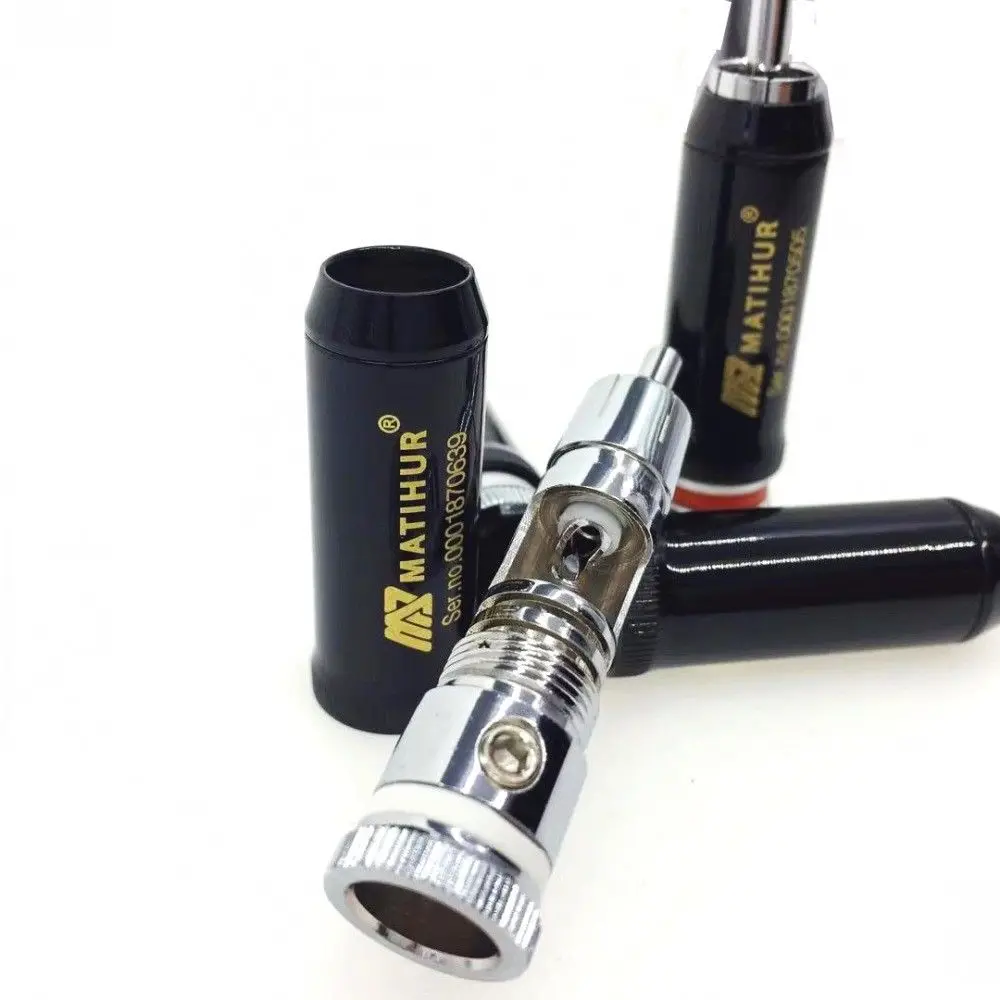 Hi-end copper Rhodium Plated RCA plug lock Soldering Audio/Video plugs connectors 4pc