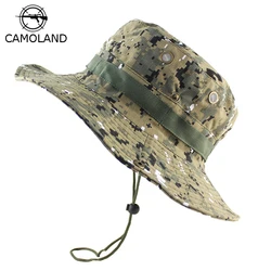 6 Colors Tactical Airsoft Sniper Camouflage Boonie Hats Nepalese Cap Militares Army Mens Bucket Hat Military Accessories Male