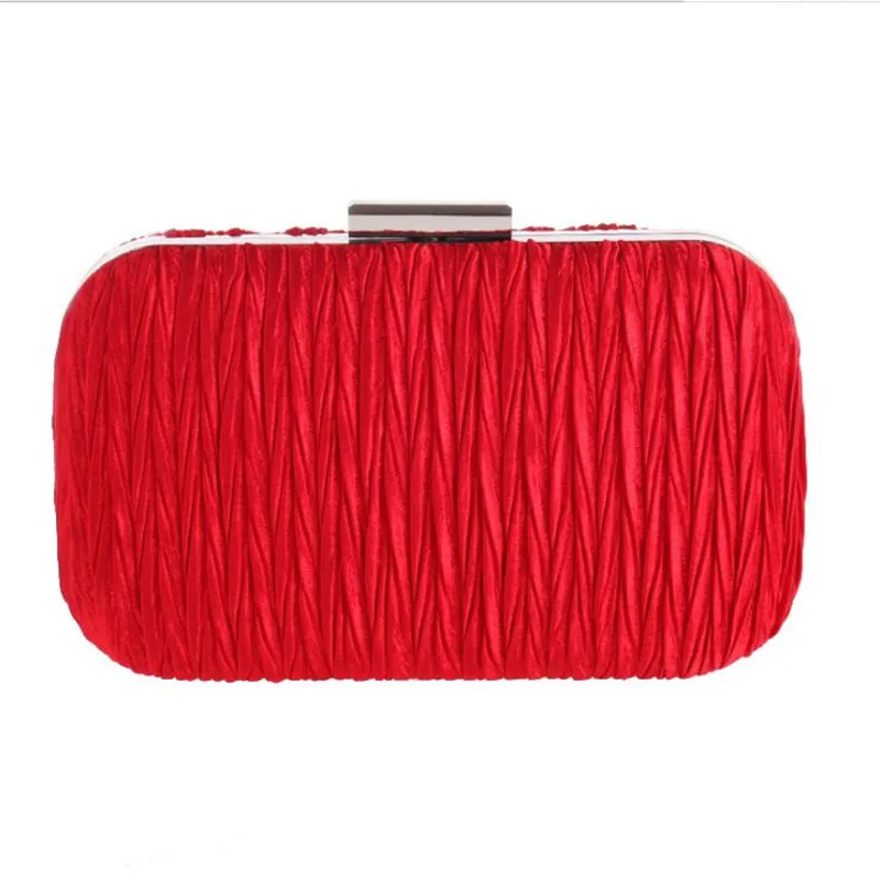 2023 High Quality Women Fold Evening Clutch Bags Fashion Clutch Purse With Chain Party Bags For Ladies MN772