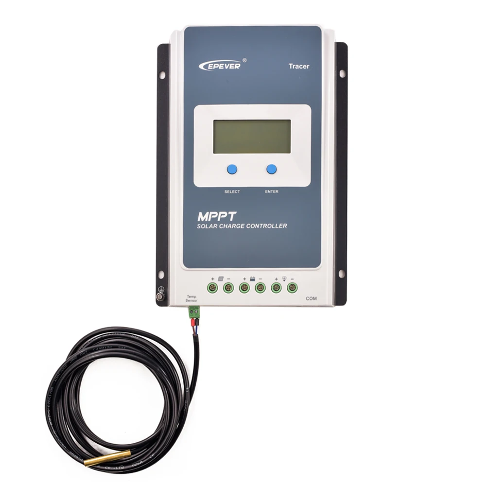 MPPT Solar Charge Controller Tracer 3210AN 12V 24V Auto Work 100VDC input with MT50/PC Cable/Temper Sensor optional