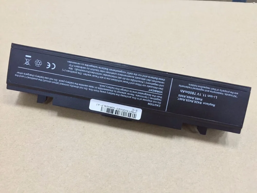 9 Cell 6600mAh Laptop battery for Samsung R718 R720 R728 R730 R780 RC410 RC510 RC710 RF411 RF511 RF512 RF711 RV409  RV520 X360