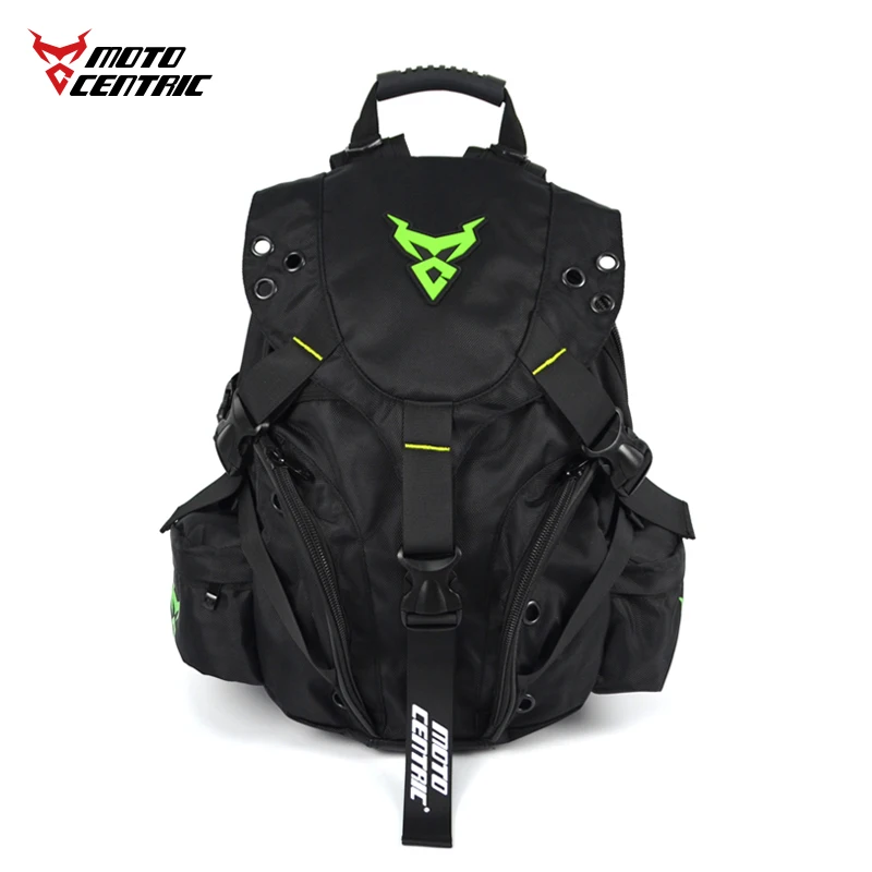 Black Men's Motorcycle Bag Waterproof Motorcycle Backpack Touring Luggage Bag Motorbike Bags Moto Magnetic Tank Bag mochila moto