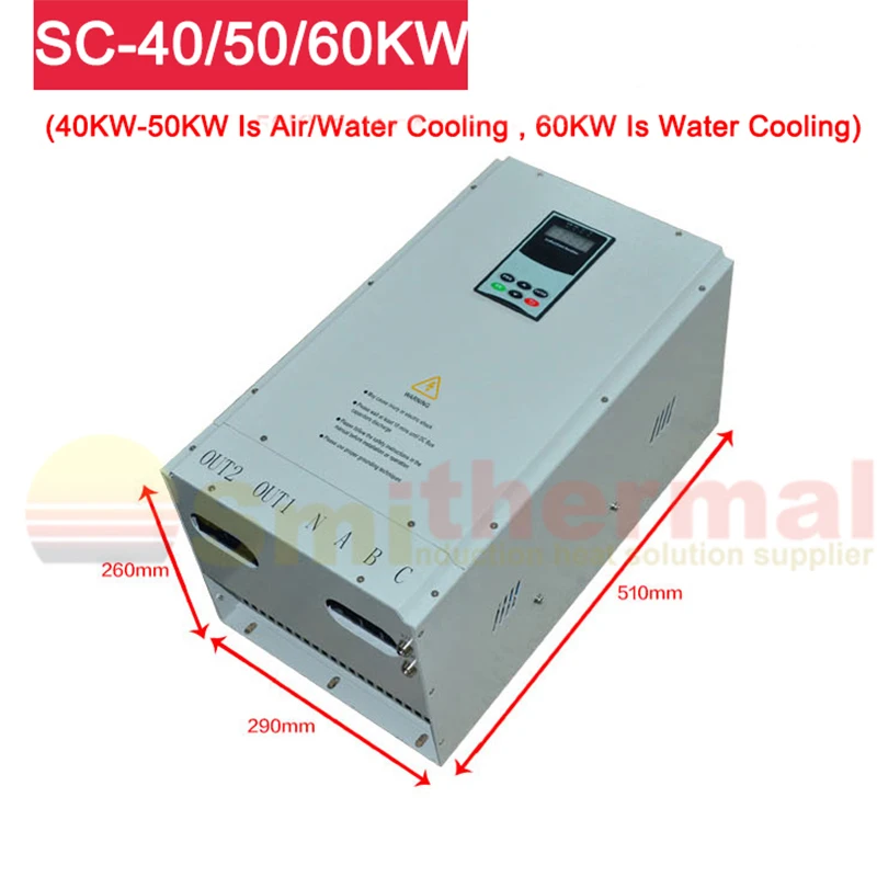 3 phase 380V 50KW Electromagnetic Induction Heater For petroleum pipeline heating