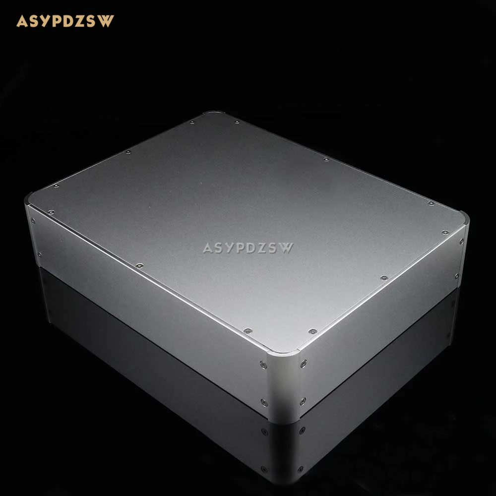 Casing Amplifier Daya Sasis Preamp Enclosure Aluminium WA40/Ukuran Kotak 333*433*90Mm