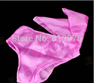 Comedy Silk To Panties / Scarve Magic Tricks Comedy Stage Close Up Magia Illusion Gimmick Props Party Magie Shows for Magicians