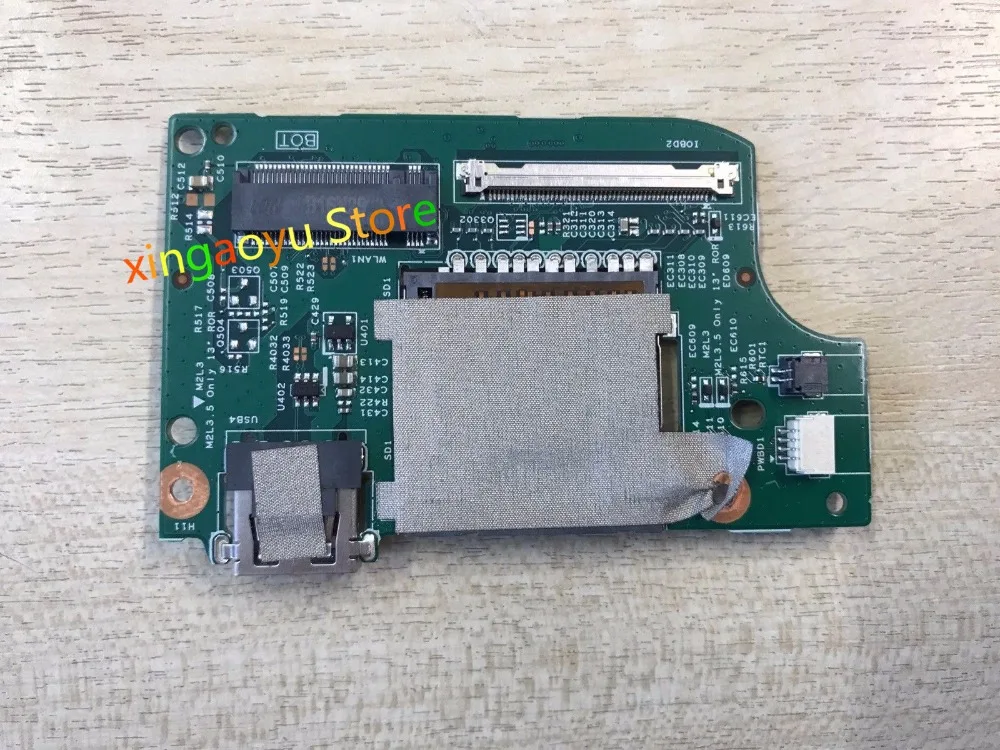 Dla Dell Inspiron 13 5378 13 5368 czytnik kart USB pokładzie CN-03GX53 03GX53 3GX53 100% Test ok