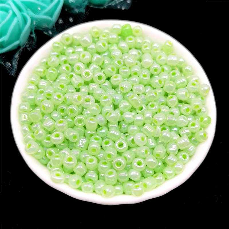 2mm 3mm 4mm Imitation Pearls Czech Beads Crystal Glass Seed  for Jewelry Making Earring Necklace Bracelet Handmade DIY