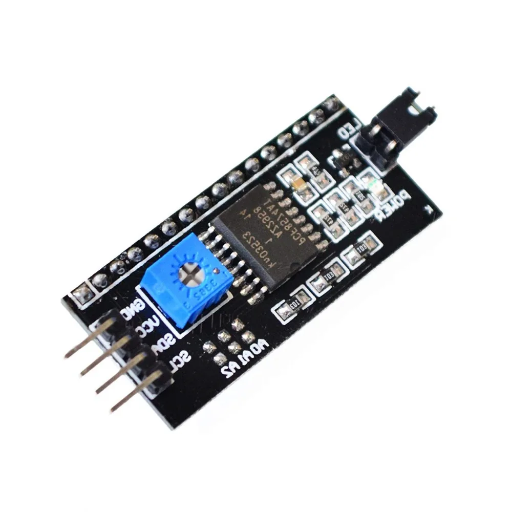 Protokół komunikacyjny IIC/I2C/interfejs LCD1602 płytka przyłączeniowa LCD1602 płytka przyłączeniowa Adapter LCD moduł konwertera