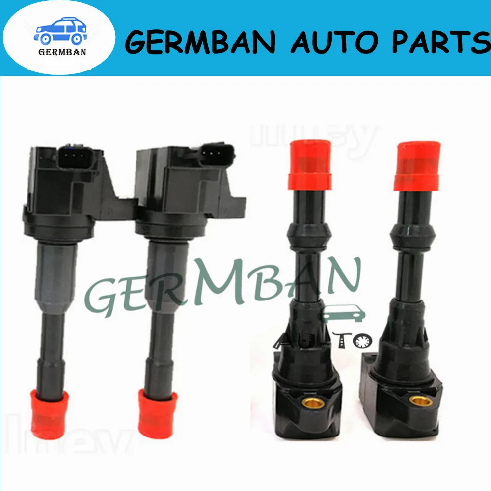 4PCS Rear/Front Ignition Coil For Honda Civic 7 8 VII VIII JAZZ FIT 2 3 II III 1.2 1.3 1.4 No#30520-PWA-003 30521-PWA-003