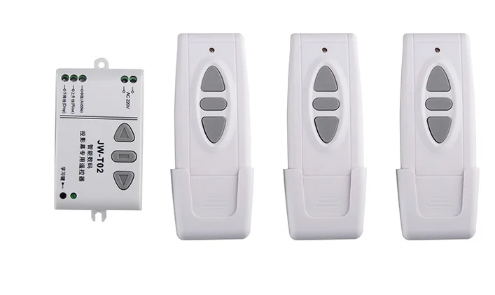 

AC220V Motor Remote Controller Motor Wireless Remote Control Switch System UP Down StopTubular Motor Controller Forward Reverse