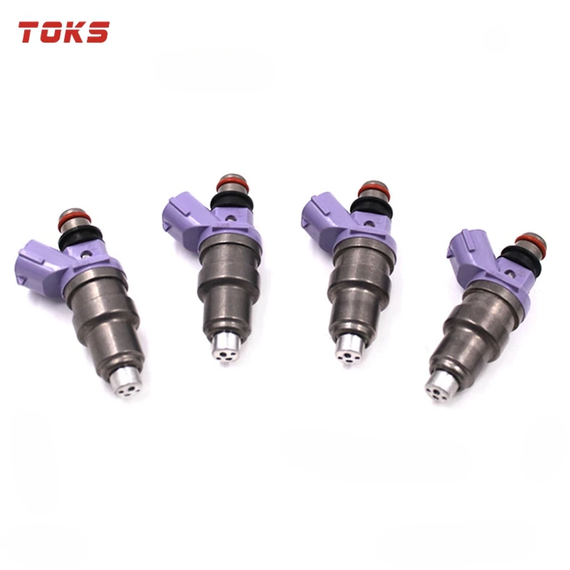 TOKS 4x Fuel Injector 1001-87095 800CC for Nissan Skyline Mazda RX-7 Lexus SC for Toyota JZX100 JZZ30 JZX110 Engine Nozzle