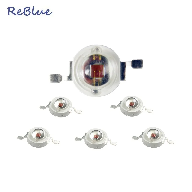 25Pcs ReBlue Red Led 660nm 630nm IR Led 850nm 740nm 3W Led Diode 850nm infrared EPILEDS Chips with 20mm PCB 42mil High power