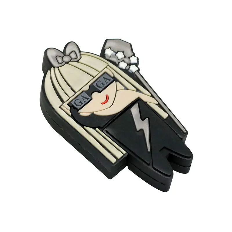 Kartun Lady GaGa Model Pen Drive 64GB Usb 2.0 Flash Drive 4GB 8GB 16GB 32GB Memory Stick Personalisasi Pendrive Hadiah Kreatif