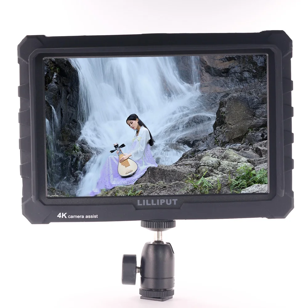 Lilliput A7S 4K Monitor 7 Inch on Camera DSLR Field Monitor 3D LUT Touch Screen IPS HDMI-compatible Video Camera for Canon Nikon