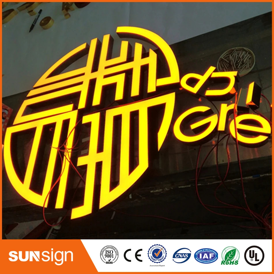 High bright epoxy resin LED channel letter sign