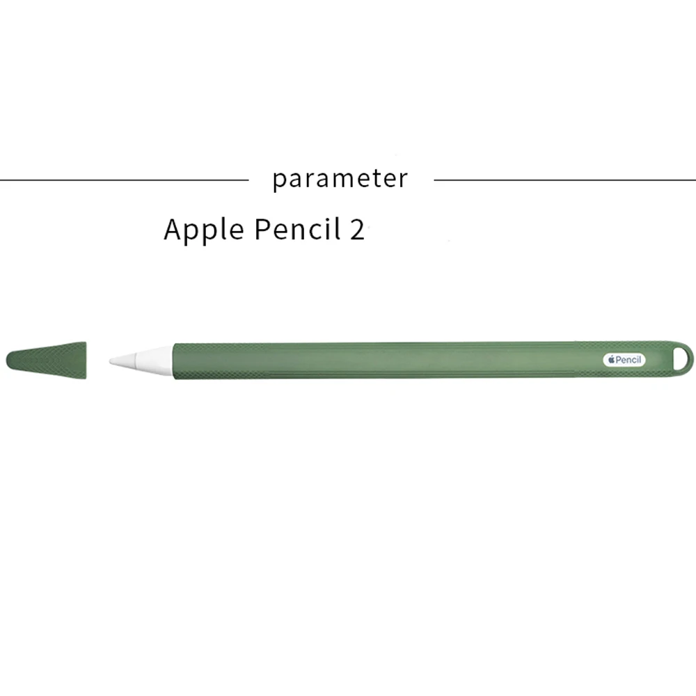 For Apple Pencil 2 Case For iPad Pro 2018 Pencil Case Tablet Touch Stylus Pen Protective Cap Tip Cover Pouch Soft Silicon