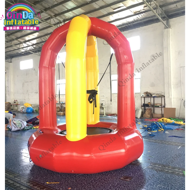 

Air Sealed Sport Game Type Inflatable Bungee Trampoline Jumping Bouncers Run