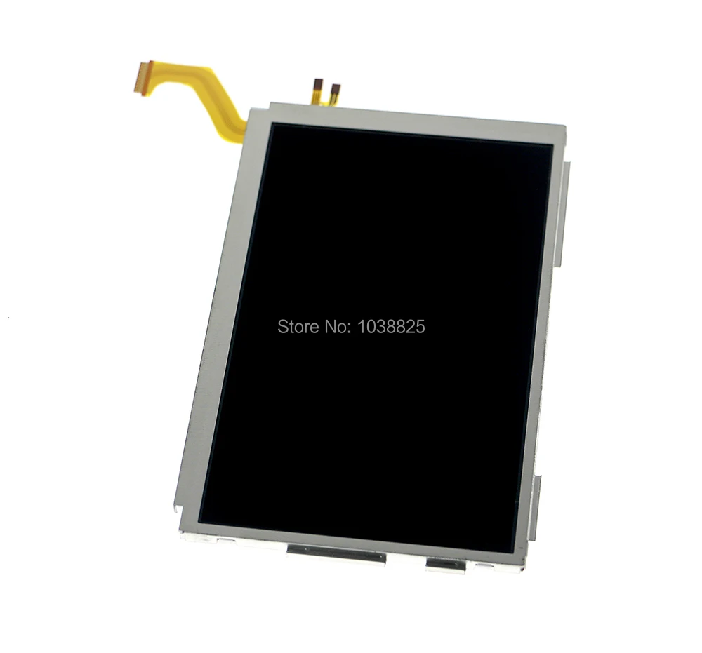 หน้าจอแสดงผล LCD ด้านบนสำหรับ3dsxl 3DS XL ของแท้ใหม่