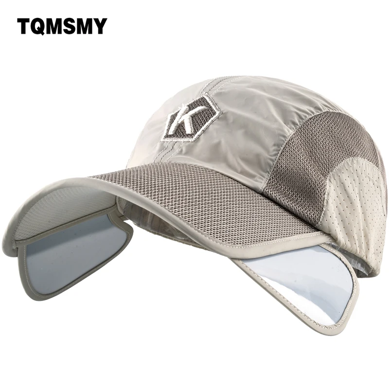 

TQMSMY Unisex Big Visor Women Summer Baseball cap Hat SunHat Men Mesh Sombrero Cap UV Sun Hats Female Beach Hat sunhats TMBS116