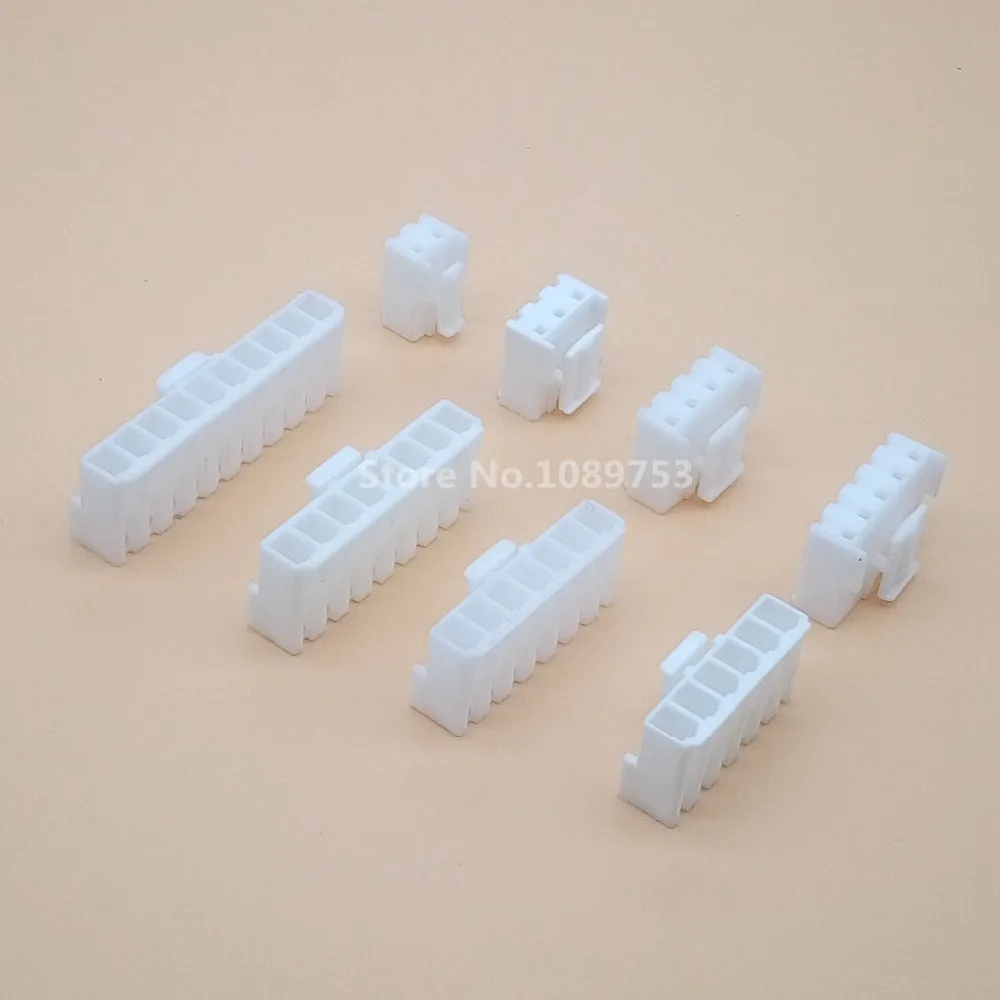 50 PCS VH 3.96 2 3 4 5 6 7 8 9 10P Rubber Shell 3.96mm Connect Plug-in Unit Connection Terminal