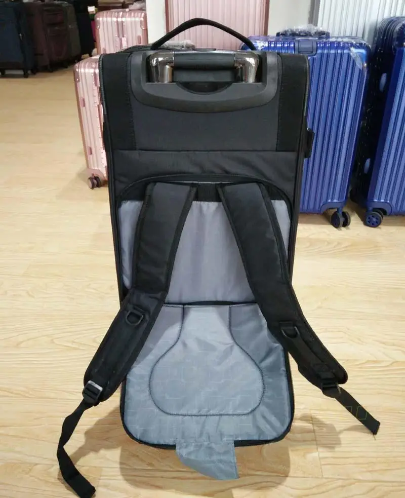 Imagem -03 - Mala de Viagem Impermeável para Homens e Mulheres Bagagem de Rolamento Bolsa de Pano Oxford Trolley Case Alta Capacidade 27 30 Polegada