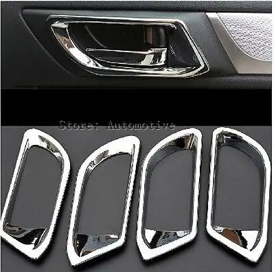 Inner Interior Door Handle bowl cover trim 4pcs for Subaru  Outback 2015 2016 2017 2018