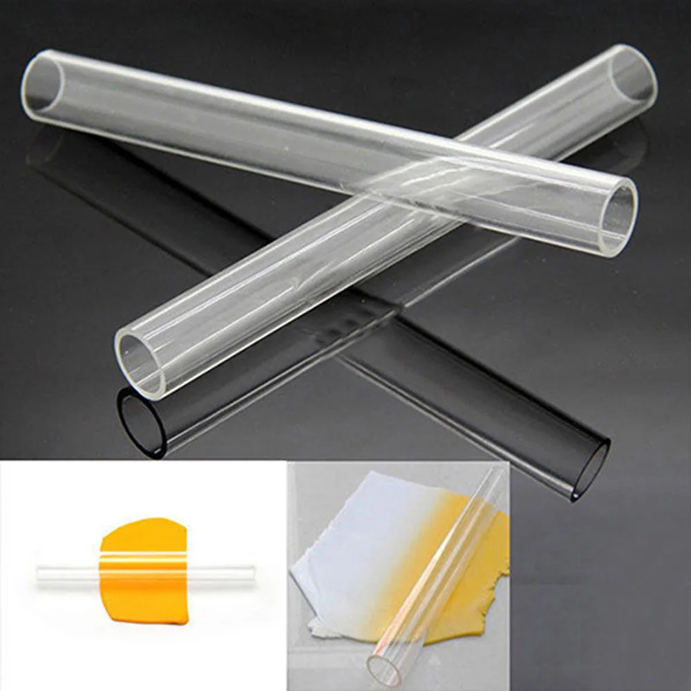 

Hollow Acrylic Roller Sculpey Polymer Clay DIY Craft Molding Rolling Tool