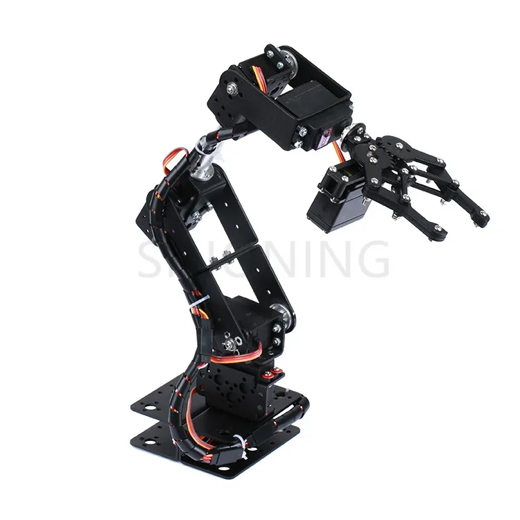 6 DOF Robot Manipulator Metal Alloy Mechanical Arm Clamp Claw Kit MG996R DS3115 for Arduino Robotic Education